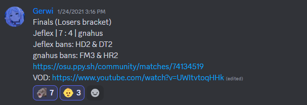 2021 was probably the most fun I had in the game

props to <a href="/gnahus/">gnahus</a> for massive improvement since then, I ain't beating him again anytime soon...