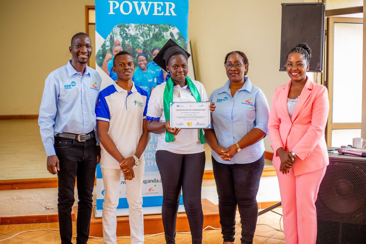 #PowerProject2 saw our youths hailing from our #YouthEmpowermentCentres across Uganda; <a href="/BusiaYEC/">Busia Youth Empowerment Centre</a> <a href="/TororoYec/">Tororo Youth Empowerment Center (TYEC)</a> <a href="/KamuliYEC/">Kamuli Youth Empowerment Centre</a> @Kampalayec <a href="/youthnetworkmtn/">Nsubuga Ronald</a> &amp; MukonoYEC participate in this empowering social entrepreneurship accelerator by <a href="/dsw_intl/">DSW - International</a> &amp; <a href="/action4hU/">A4HUganda</a>. #StrideOn ladies!!!