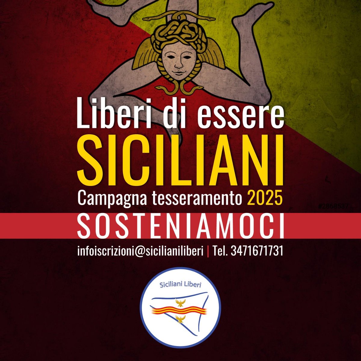 Libertà è la libertà di dire 2+2=4.
Che la Sicilia è colonia di una colonia di una colonia.
Che la tirannide mondiale vuole fare a pezzi la famiglia e il ceto medio.
Che la nobiltà dell’animo umano è in grado di dare una spallata alle oligarchie se c’è condivisione di intenti.