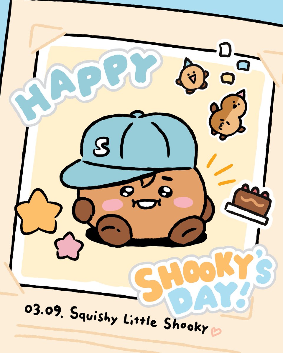 Softlyyy..🍬 Today is theee sweetest~ day in the world 🎉

ふわふわ…🍬 今日はサイコーにあま〜い日 🎉

샤르륵..🍬 오늘은 세상에서 쩰루 달코믜~ 한 날 🎉

#BT21 #SHOOKY #HAPPYSHOOKYDAY #SmallerAndCuter