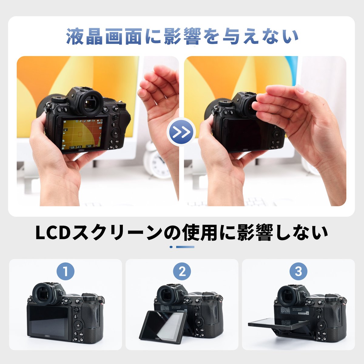 まとめ、売りカメラアクセサリ￼ー カメラ一発！対応 4in1 多機能センサー（ドア開閉/温度/湿度