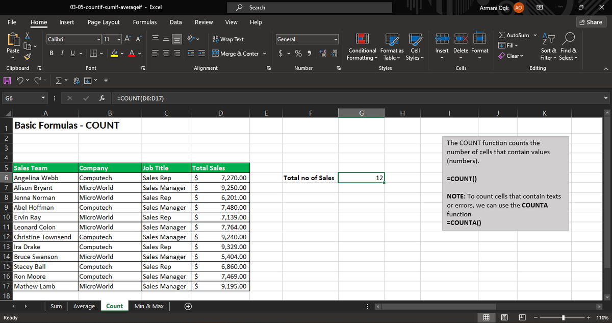 armani0GK's tweet image. Day 5: Basic Formulas in Excel
✅ SUM – Add values
✅ AVERAGE – Find the mean
✅ COUNT – Count numbers
✅ MIN/MAX – Find smallest & largest
These formulas make analysis faster! What’s your most-used Excel function? 🤔
#Excel #DataAnalytics #ExcelChallenge #datafam