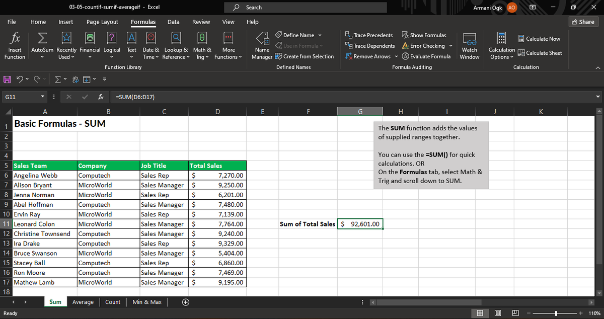 armani0GK's tweet image. Day 5: Basic Formulas in Excel
✅ SUM – Add values
✅ AVERAGE – Find the mean
✅ COUNT – Count numbers
✅ MIN/MAX – Find smallest & largest
These formulas make analysis faster! What’s your most-used Excel function? 🤔
#Excel #DataAnalytics #ExcelChallenge #datafam