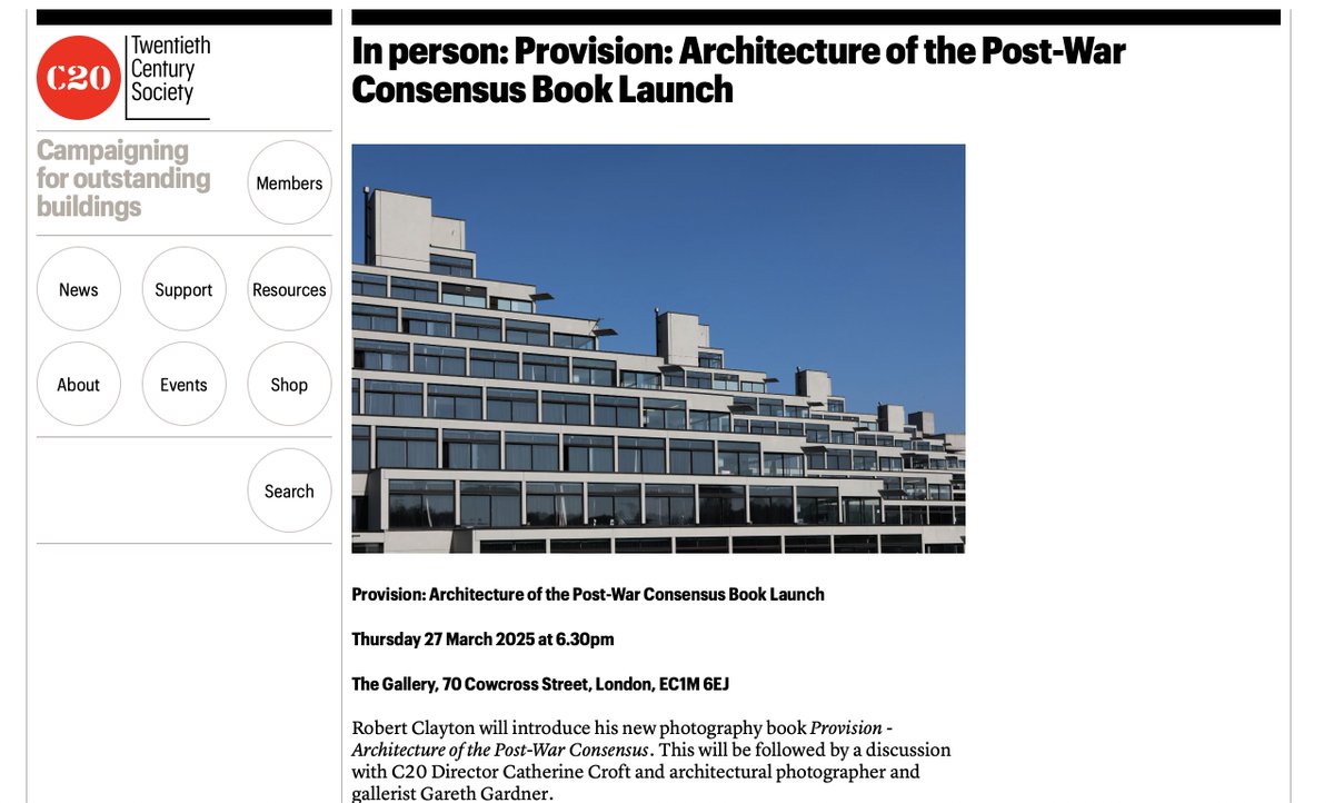robclaytonphoto's tweet photo. I have a book launch event on 27th March in London with @C20Society Details here:
https://t.co/fgEukPBqiu https://t.co/Pb09ibCBKf