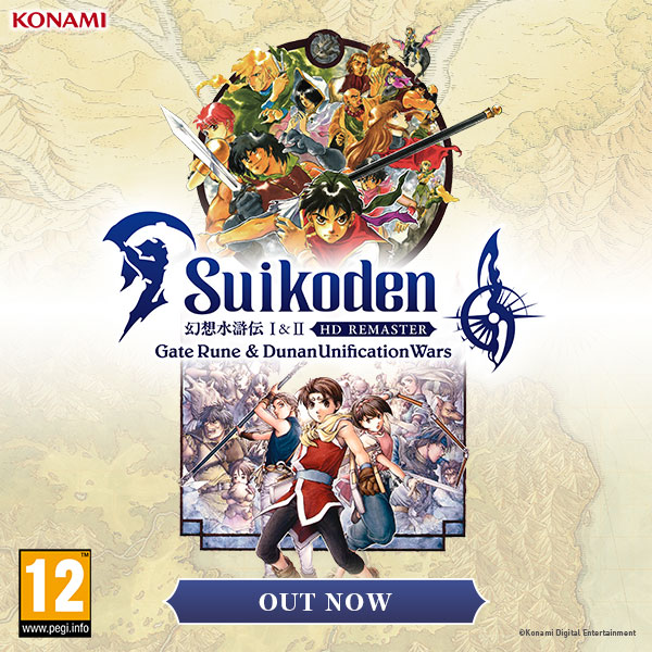 The Suikoden legacy lives on: Suikoden I&amp;II HD Remaster is now available!

🎮 HD visuals, enhanced sound, re-drawn character portraits, and modern gameplay improvements bring these RPG classics back to life.

Whether you're returning to a world you love or stepping into this