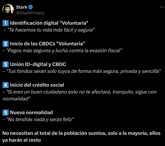 StarkPrivacy's tweet photo. 💪Está en tu mano

Esto no es nuevo, llevo muchos años avisándolo.

Sin embargo, aunque cada vez tienen más formas de control, también tenemos más formas de escapar del mismo.