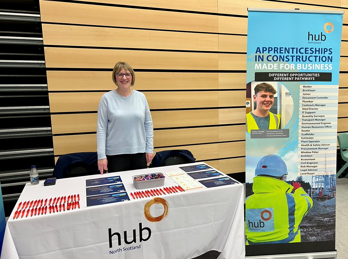 hub North Scotland (@hubnorthscot) on Twitter photo We were delighted to support the <a href="/DYW_NorthEast/">DYW North East</a> ApprenticeFest at Ellon Academy. Our social value manager Lyn Brown was overwhelmed by the number of young people interested in careers in construction. #futureworkforce #apprenticeshipscount #opportunities We were delighted to support the <a href="/DYW_NorthEast/">DYW North East</a> ApprenticeFest at Ellon Academy. Our social value manager Lyn Brown was overwhelmed by the number of young people interested in careers in construction. #futureworkforce #apprenticeshipscount #opportunities