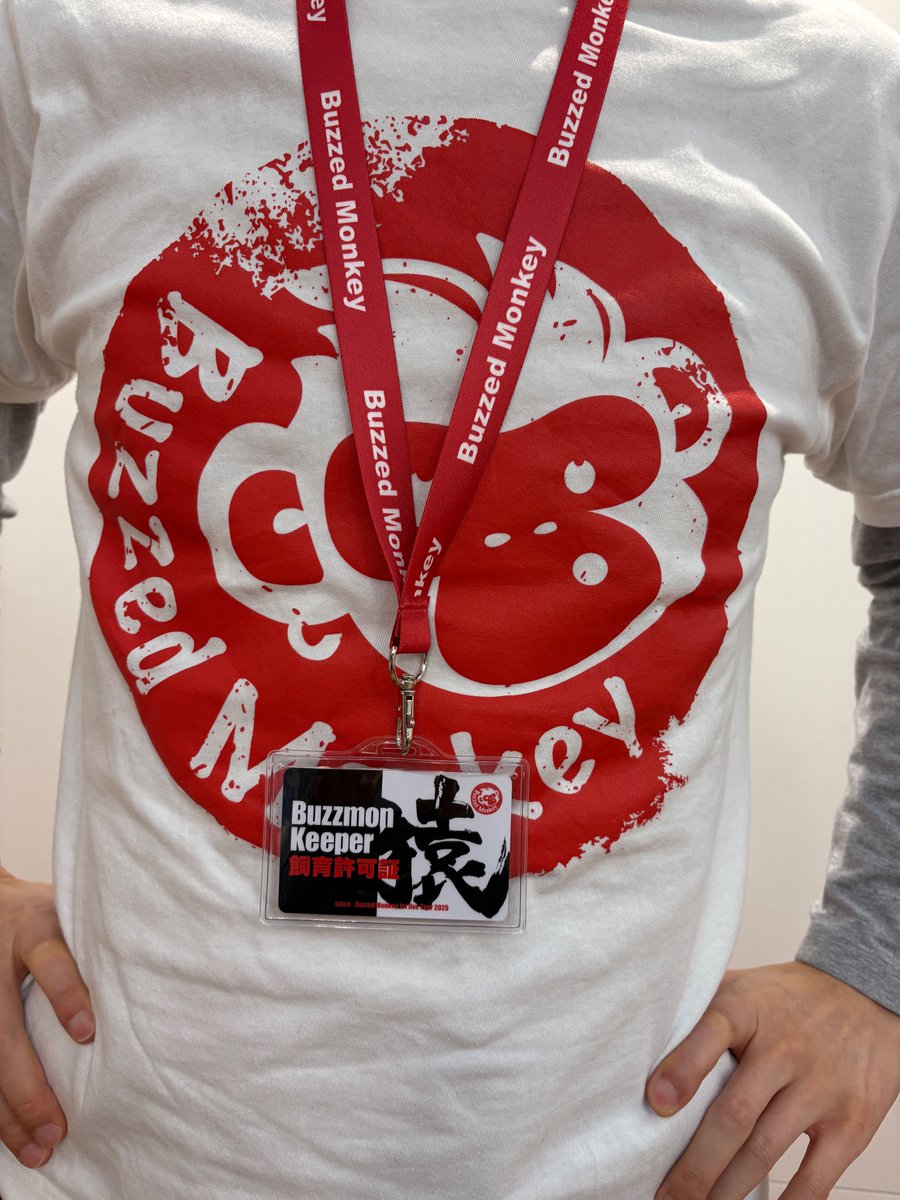 🎉Buzzed Monkey ファーストライブツアーオフィシャルグッズ発表