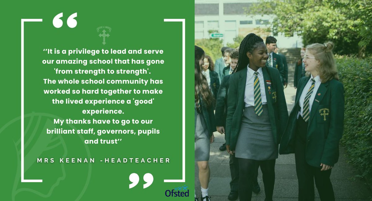 St Monica's RC High School tweet media
