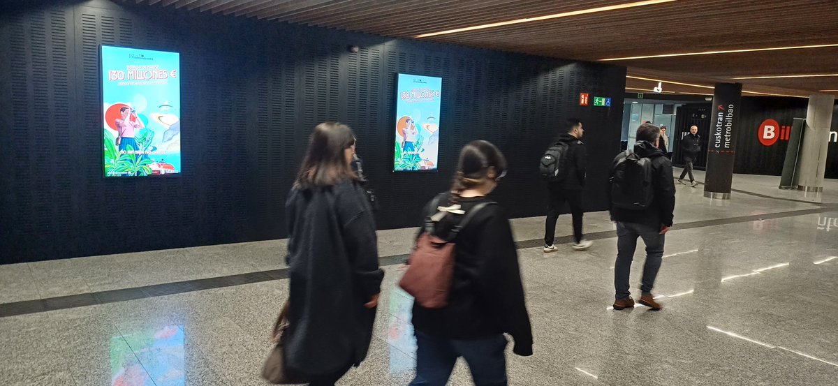 ¿Te imaginas como te verías con 130 millones? Nuestras pantallas digitales ya están haciendo planes para cuando ganen el premio especial de euromillones  del viernes 7 de marzo.
#publicidad #juego #premio #dooh #Skyled #SkyledMoncloa #IntercambiadorMoncloa #pantalla #130millones