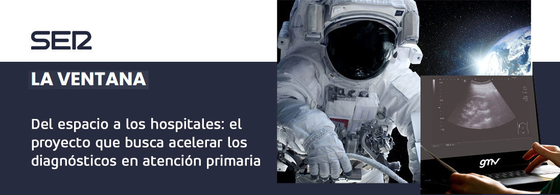 infoGMV_es's tweet photo. El programa #LaVentana de @La_SER habla de #ALISSE, proyecto de GMV con colaboración de #HospitalLaPaz para la obtención de imágenes médicas aplicando #IA por personal no especializado, favoreciendo acelerar los #diagnósticos en #AtenciónPrimaria.
https://t.co/s2Cf6buqkG https://t.co/zxJgOtQLik
