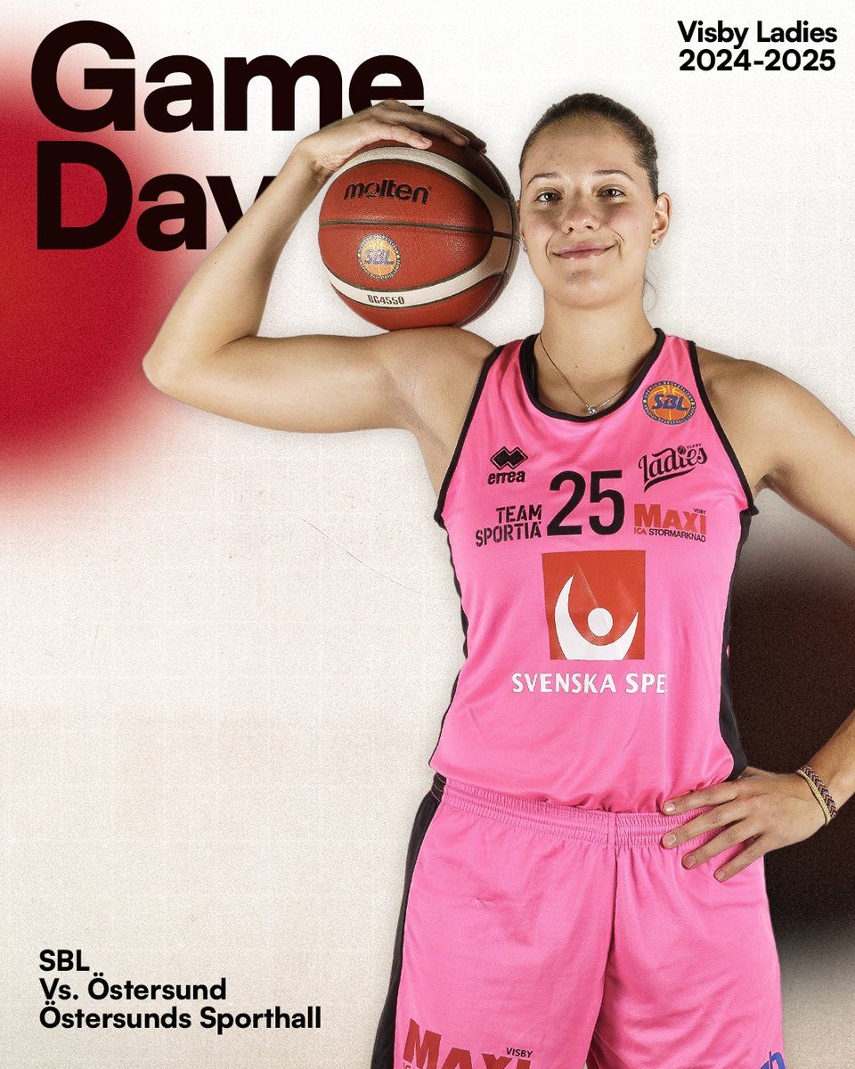 🔥 En av vårens hetaste matcher för vår del när vi gästar Östersund på bortaplan. Nu kör vi! 💪

🕧 15:00
🆚 Östersund Basket
🏟️ Östersunds Sporthall
📺 sbldamplay.se