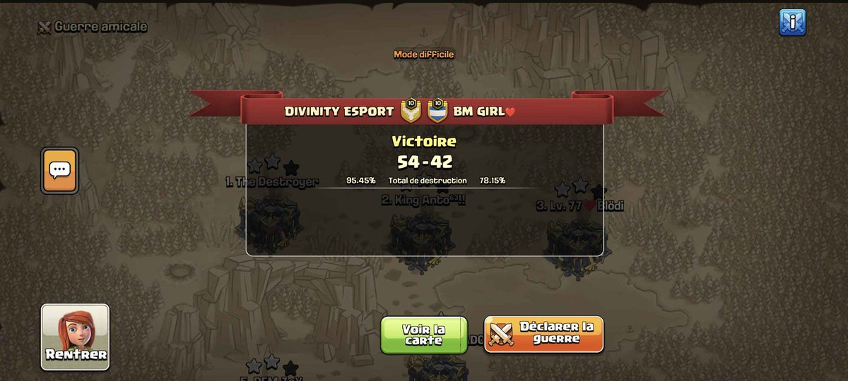 DIVINITY 進化 (@divinityevo) on Twitter photo VICTOIRE EN MIXTE 🔥🥇
Très beau match pour nos joueurs qui se sont largement imposés en <a href="/Hogwarts2018/">Mythical War League ( MWL )</a> face à BM GIRL ❤️.
L’aventure continue 🍁🏆 VICTOIRE EN MIXTE 🔥🥇
Très beau match pour nos joueurs qui se sont largement imposés en <a href="/Hogwarts2018/">Mythical War League ( MWL )</a> face à BM GIRL ❤️.
L’aventure continue 🍁🏆