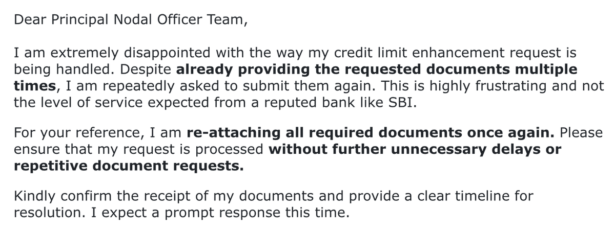 mgk4143's tweet photo. @SBICard_Connect Despite submitting documents multiple times, @SBICard_Connect keeps asking for the same again and again. This is beyond frustrating! Is this how you handle loyal customers? https://t.co/funCFolzBi