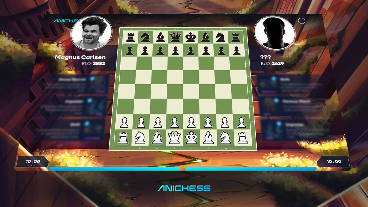 AnichessGame's tweet image. 🚨 @MagnusCarlsen  has tested Anichess in private. Now, the world gets to watch.

On March 13, he steps onto the board to face one GM and fearless challengers from the community.

Who’s brave enough to take on the GOAT? 🤔 Drop your guesses below.

JUST IN CASE YOU’VE BEEN LIVING…