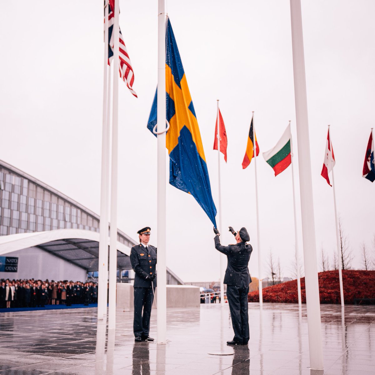 One year as an Ally – for a more secure Sweden and a stronger NATO.

At a time when we face a serious security environment, Sweden’s NATO membership is especially important. 

Together with our Allies and in a spirit of solidarity , Sweden is contributing to security and