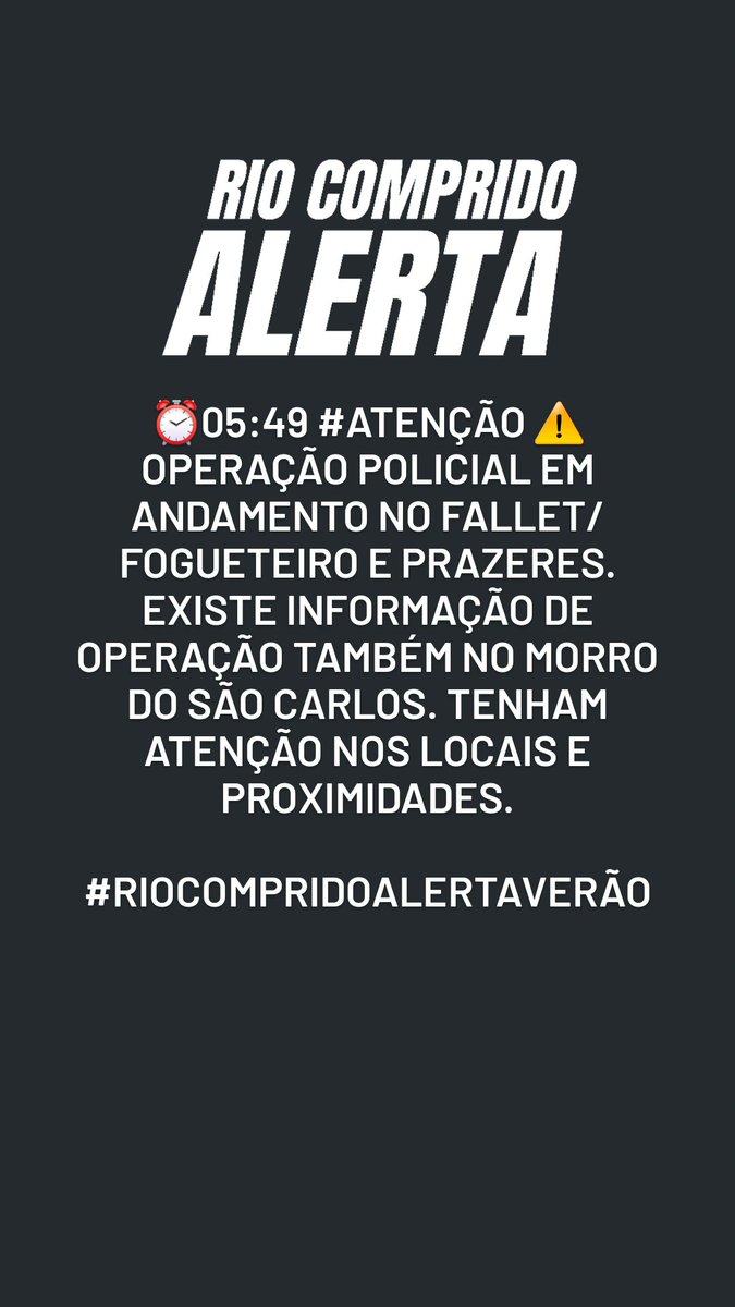 RCAlerta's tweet image. Bom dia!