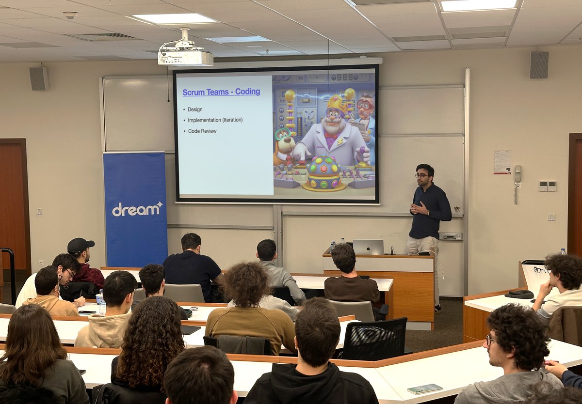 We had the pleasure of visiting Koç University. Our software engineering lead shared key insights on how our engineering approach powers our games. We are excited for future events!