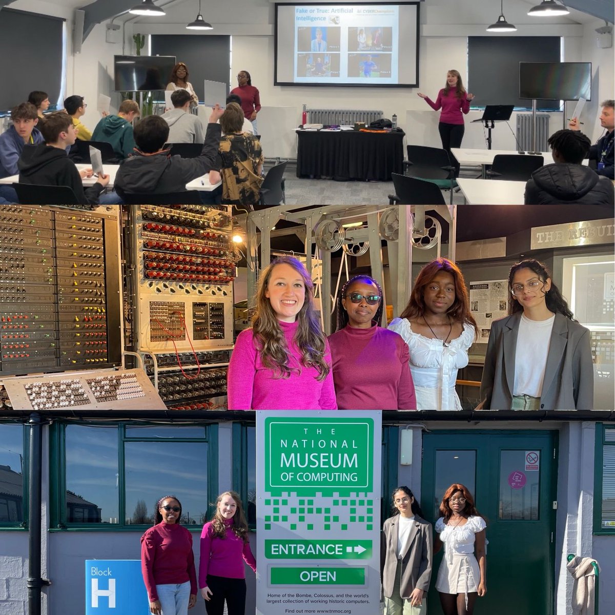 We had a fantastic day delivering #CyberChampions workshops at <a href="/tnmoc/">TNMOC</a>! 💻 We had great discussions with the children on cyber skills and #onlinesafety best practices.

Thank you to our amazing volunteers from <a href="/templarexecs/">Templar Executives</a>, <a href="/BcuVolunteering/">BCU Volunteering</a>, <a href="/oxfordbrookes/">Oxford Brookes</a> &amp; <a href="/tnmoc/">TNMOC</a> for hosting!