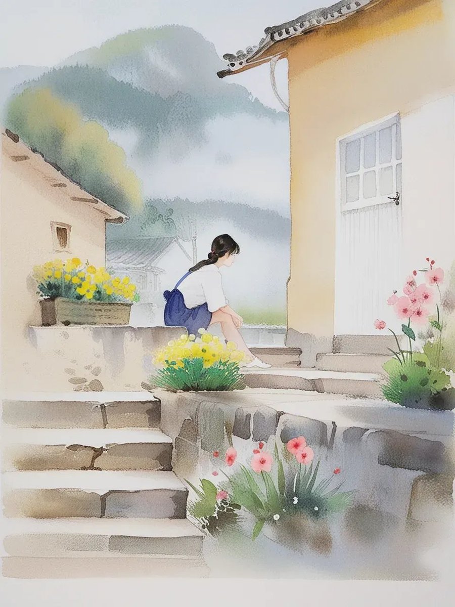 满阶芳草绿，一片杏花香。微风轻拂，带着几分温暖与柔情，吹开了枝头的新芽，也吹散了冬日残留的寒冷。