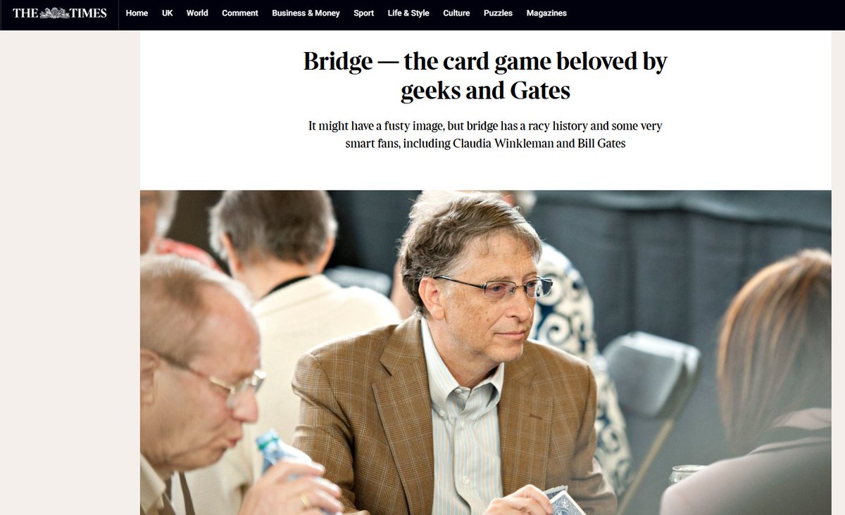 Lovely piece in The Times yesterday about the history and luxury of bridge: thetimes.com/life-style/lux…