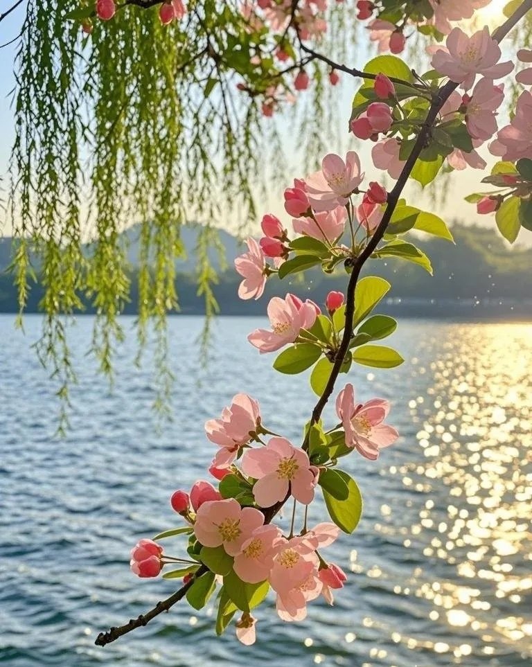 《蝶恋花·暖雨晴风初破冻》
                 李清照
      暖雨晴风初破冻，柳眼梅腮，已觉春心动。酒意诗情谁与共？泪融残粉花钿重。
      乍试夹衫金缕缝，山枕斜欹，枕损钗头凤。独抱浓愁无好梦，夜阑犹剪灯花弄。