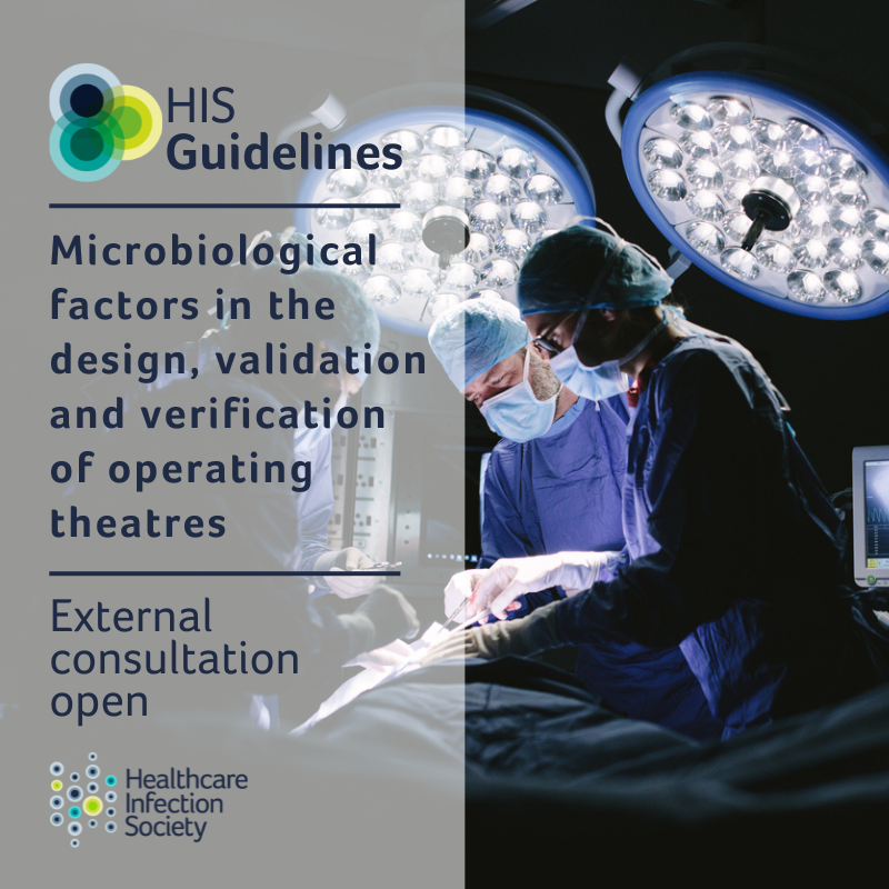 📢 2 weeks left to feedback on the external consultation for draft guideline: Microbiological factors in the design, validation and verification of operating theatres.  

Further information and access the documents 👉ow.ly/51yZ50V4r89

Deadline 📅 5pm Friday 21 March