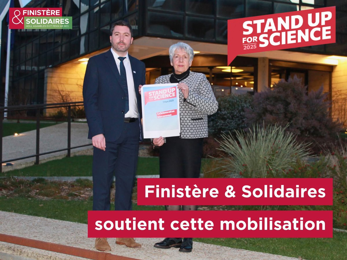 📢 Rassemblements Stand Up for Science – Défendons la liberté académique ! 📢

2 rassemblements sont prévus ce jour !

📅 Ce vendredi 7 mars à 12h
📍Place de la Liberté Brest

📅 Ce vendredi 7 mars à 12h30
📍 Institut Universitaire Européen de la Mer – Technopole Brest Iroise