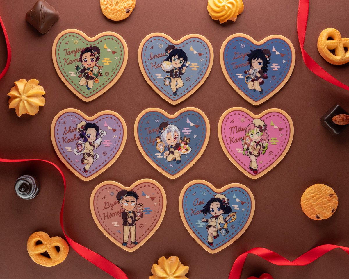 鬼滅の刃 ホワイトデー アクリルコースター B コンプセット 鬼滅の刃 ホワイトデーカフェ in ufotable Cafe 4月14日まで