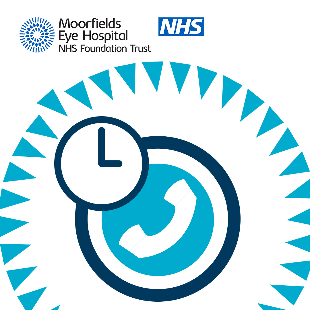 Moorfields Eye Hospital NHS Foundation Trust (@moorfields) on Twitter photo We are experiencing technical difficulties with our phone lines this morning. If you need to speak to a member of staff urgently about an appointment coming up in the next 48 hours, please email moorfields.outpatientbookingsbc@nhs.net Thank you for your patience during this time. We are experiencing technical difficulties with our phone lines this morning. If you need to speak to a member of staff urgently about an appointment coming up in the next 48 hours, please email moorfields.outpatientbookingsbc@nhs.net Thank you for your patience during this time.