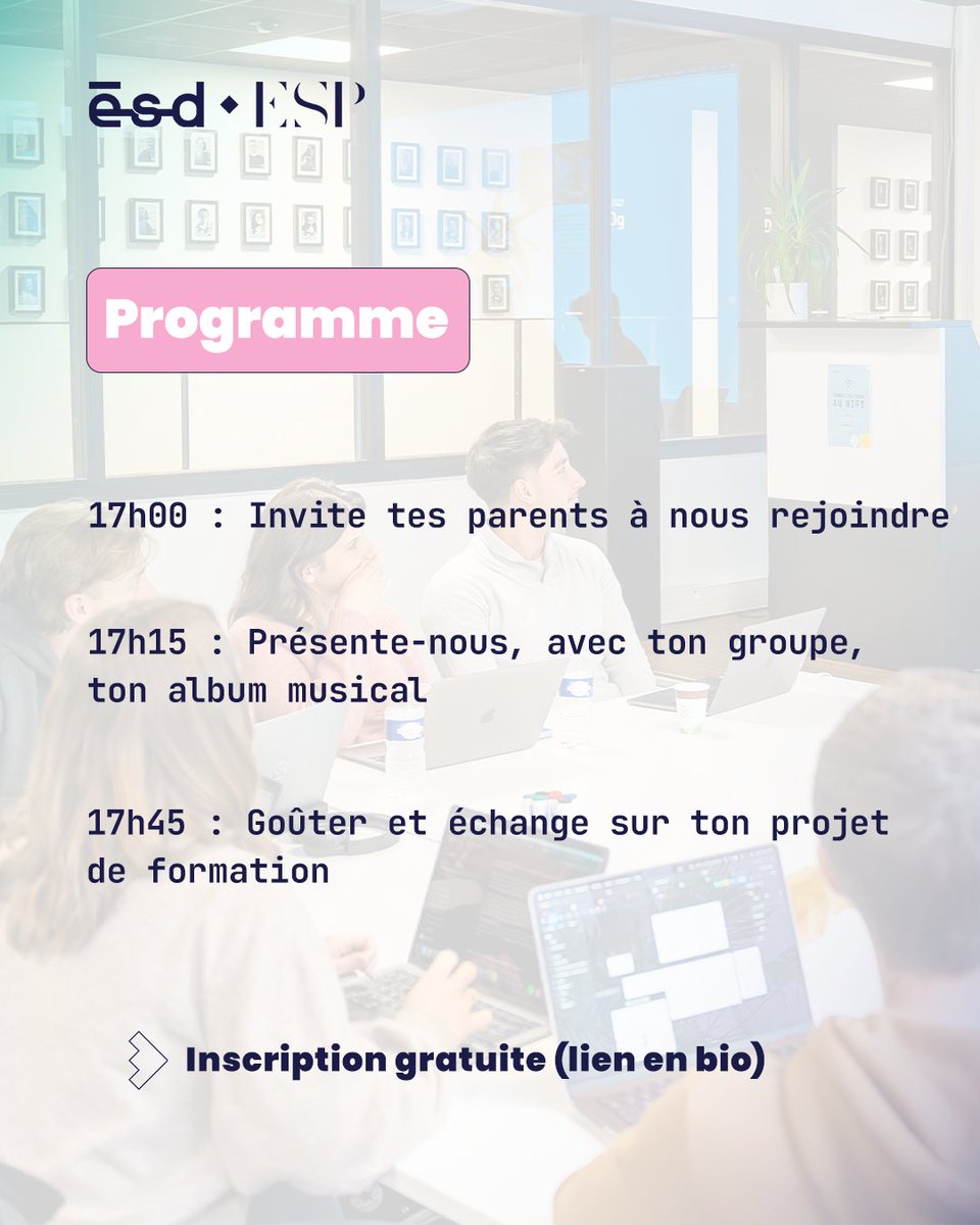 ⚡️ ESP | École Supérieure de Publicité tweet media