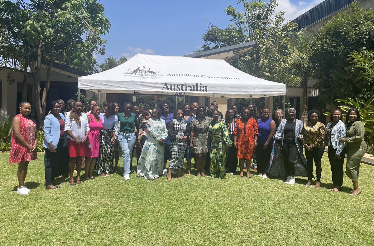 Australian High Commission, Kenya (@aushckenya) on Twitter photo To celebrate International Women’s Day on 8 March, we were delighted to host a gathering of women leaders and innovators from Kenya’s vibrant media sector with our friends from <a href="/UKinKenya/">UK in Kenya 🇬🇧🇰🇪</a>.
<a href="/womensday/">Women's Day</a> #IWD2025 #InternationalWomensDay2025 #AccelerateAction To celebrate International Women’s Day on 8 March, we were delighted to host a gathering of women leaders and innovators from Kenya’s vibrant media sector with our friends from <a href="/UKinKenya/">UK in Kenya 🇬🇧🇰🇪</a>.
<a href="/womensday/">Women's Day</a> #IWD2025 #InternationalWomensDay2025 #AccelerateAction
