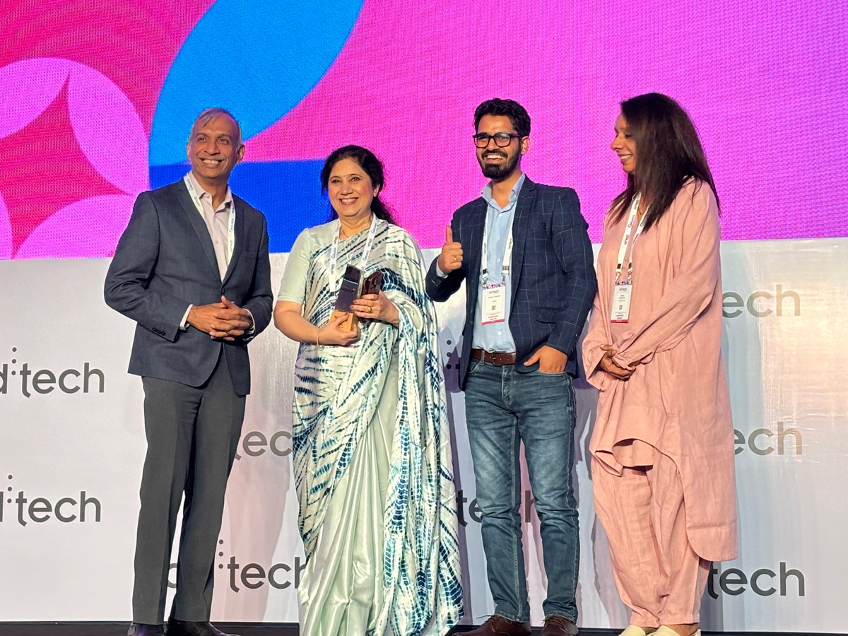 Closing the night on a high note! <a href="/VTIONDigital/">VTION</a> wins the final Gold award at the ad:tech Honours Awards, presented by ad:tech in collaboration with <a href="/IAA__India/">IAA-India</a> Celebrating innovation at scale, this recognition is a testament to the power of technology-driven transformation.