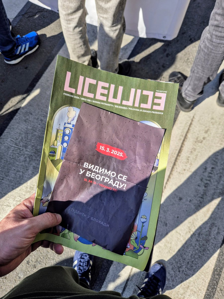 Ne brojim ni koliko primeraka imam ni da li već imam ovaj, kad vidim prodavca <a href="/liceulice/">liceulice</a> - kupim. Posebno sada kada smo svi na ulici.