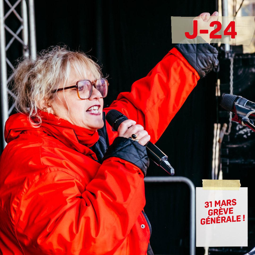 #8mars, c'est la journée mondiale de lutte pour les droits des femmes ! on arrête le travail. et le 31 mars. Parce que quand les femmes s'arrêtent, le ponde s'arrête et pourtant elles continuent d'être les premières victimes des mesures du gouvernement Arizona! #31mars #greve