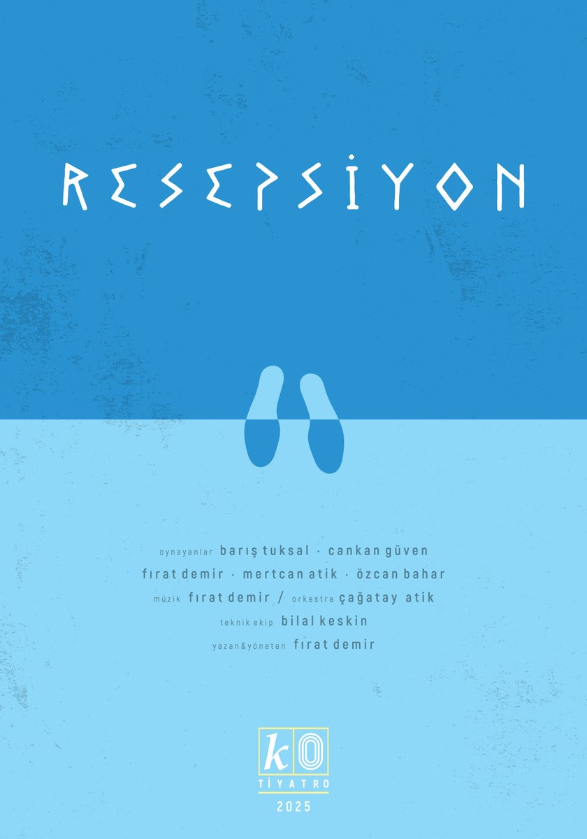 DİKKAT DİKKAT... Yeni oyunumuz "Resepsiyon" seyirciyle buluşmak için gün sayıyor... Oyun tarihlerimiz çok yakında duyurulacaktır, bizi takipte kalınız...