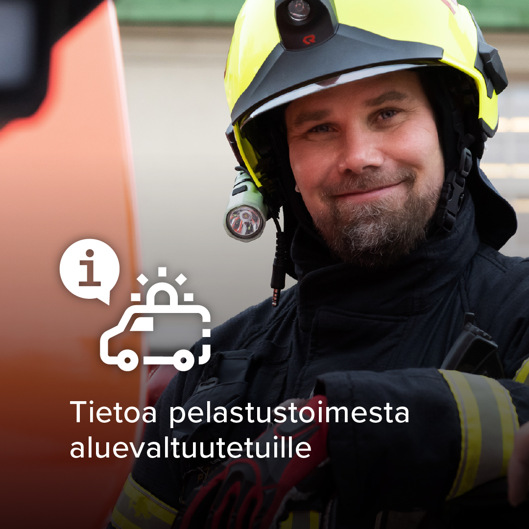 Kokosimme tietopaketin pelastustoimesta aluevaaliehdokkaille.

Verkkosivuilta löydät perustietoa esimerkiksi pelastustoimen tehtävistä, ohjauksesta, rahoituksesta ja henkilöstöstä. 

Lue lisää: intermin.fi/pelastustoimi/…

#pelastustoimi #aluevaalit