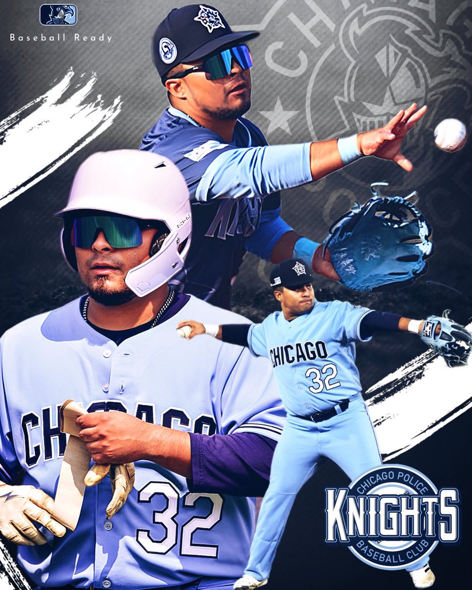 Entering his third season with the Chicago Police Knights, Officer Gio Ramirez has been a cornerstone of the team’s middle infield. His smooth glove work, quick instincts, and defensive consistency have made him a reliable presence up the middle.
#highlightingourheroes #oneteam