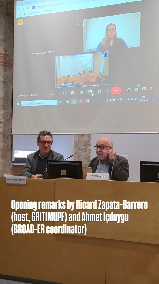 MiReKoc (@mirekoc) on Twitter photo Opening remarks by <a href="/RicardZapata/">Ricard Zapata</a> from <a href="/GritimUpf/">Gritim-upf</a> and Ahmet Icduygu from MiReKoc <a href="/kocuniversity/">Koç Üniversitesi</a> at BROAD-ER Scientific Conference at <a href="/UPFBarcelona/">UPF Barcelona</a> Opening remarks by <a href="/RicardZapata/">Ricard Zapata</a> from <a href="/GritimUpf/">Gritim-upf</a> and Ahmet Icduygu from MiReKoc <a href="/kocuniversity/">Koç Üniversitesi</a> at BROAD-ER Scientific Conference at <a href="/UPFBarcelona/">UPF Barcelona</a>