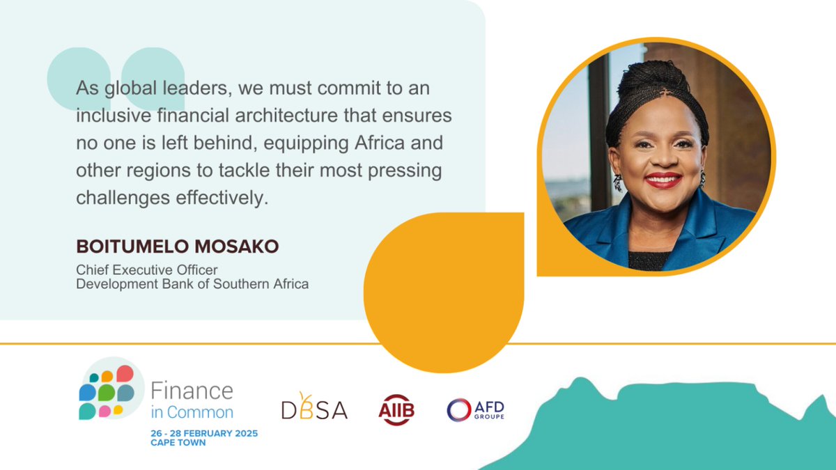 DBSA Bank (@dbsa_bank) on Twitter photo The <a href="/FinanceInCommon/">Finance in Common</a> Summit (FiCS) 2025 shaped the future of global finance. The event brought together Public Development Banks (PDBs) and financial institutions to address inequalities in resource allocation and drive sustainable growth.
Despite being home to 1.4 billion The <a href="/FinanceInCommon/">Finance in Common</a> Summit (FiCS) 2025 shaped the future of global finance. The event brought together Public Development Banks (PDBs) and financial institutions to address inequalities in resource allocation and drive sustainable growth.
Despite being home to 1.4 billion