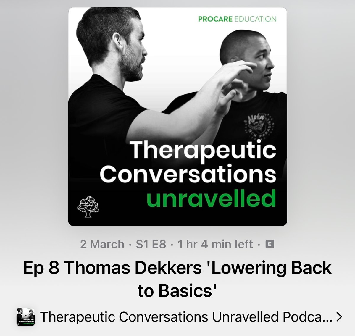Thomas Dekkers | Spinal Specialist Physiotherapist (@tdekkersphysio) on Twitter photo Delighted to see this podcast out🎧
A big thanks to the man <a href="/mccauleyandrew/">ProCare Sports</a> for having me on the show 🙏
Was a pleasure diving deep into exercise prescription + coaching for back pain💪
open.spotify.com/episode/0JPwFJ… Delighted to see this podcast out🎧
A big thanks to the man <a href="/mccauleyandrew/">ProCare Sports</a> for having me on the show 🙏
Was a pleasure diving deep into exercise prescription + coaching for back pain💪
open.spotify.com/episode/0JPwFJ…
