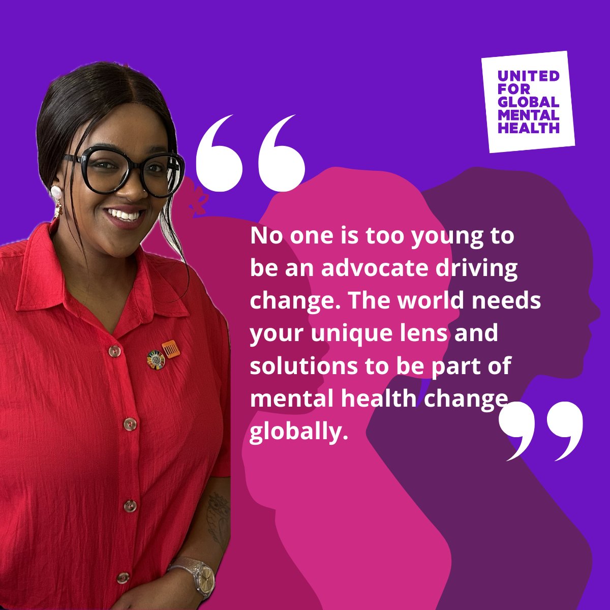 Did you know? 🤔

Girls &amp; women face higher rates of depression, anxiety &amp; self-harm almost double in many countries compared to men?

This #IWD2025 , meet Aviwe,our Senior Officer , fighting for youth mental health globally.

👉 bit.ly/41uB8VR

#ForAllWomenAndGirls