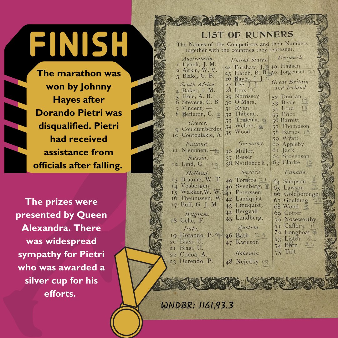 Windsor_Museum's tweet photo. We are excited that a piece of Windsor’s history is being brought back to life, and in celebration, we have looked through our archives to find items related to the 1908 Olympic Marathon. https://t.co/Nvqu5kONSd