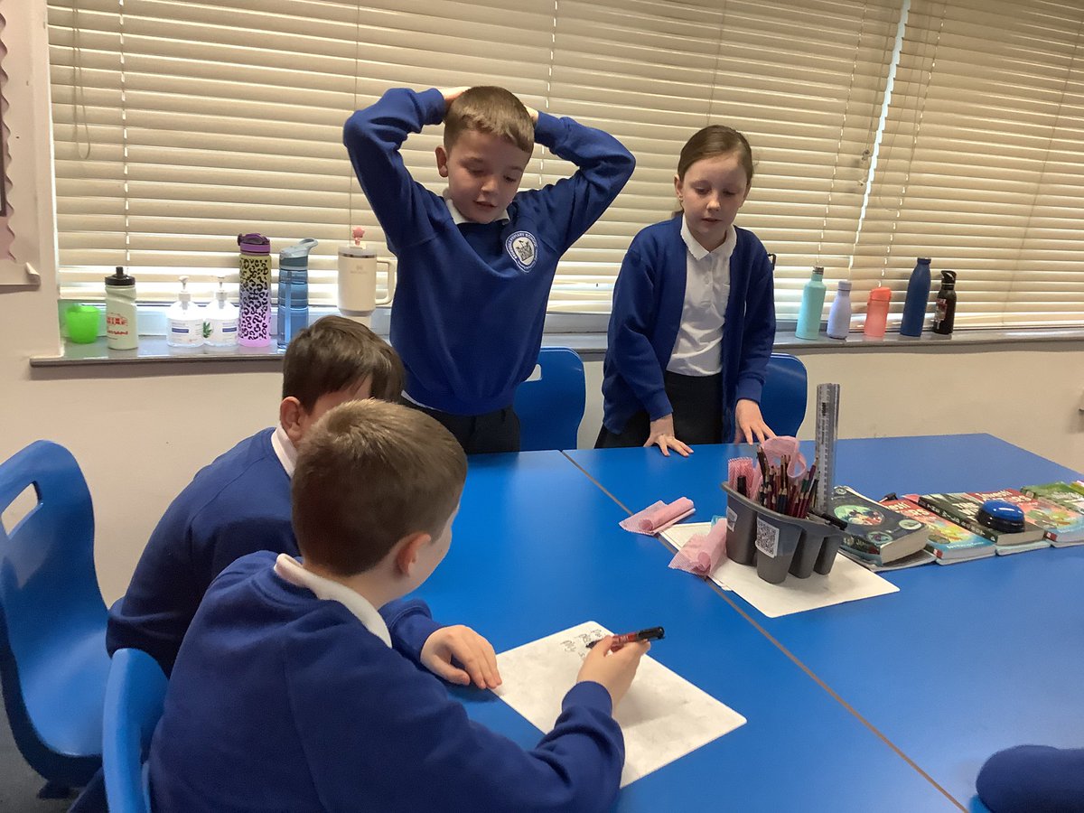 Year 5 <a href="/RedesdalePrim/">Redesdale Primary</a> are enjoying a game of blockbusters to learn about careers. Thanks to <a href="/NTLearningTrust/">North Tyneside Learning Trust</a> #careersweek