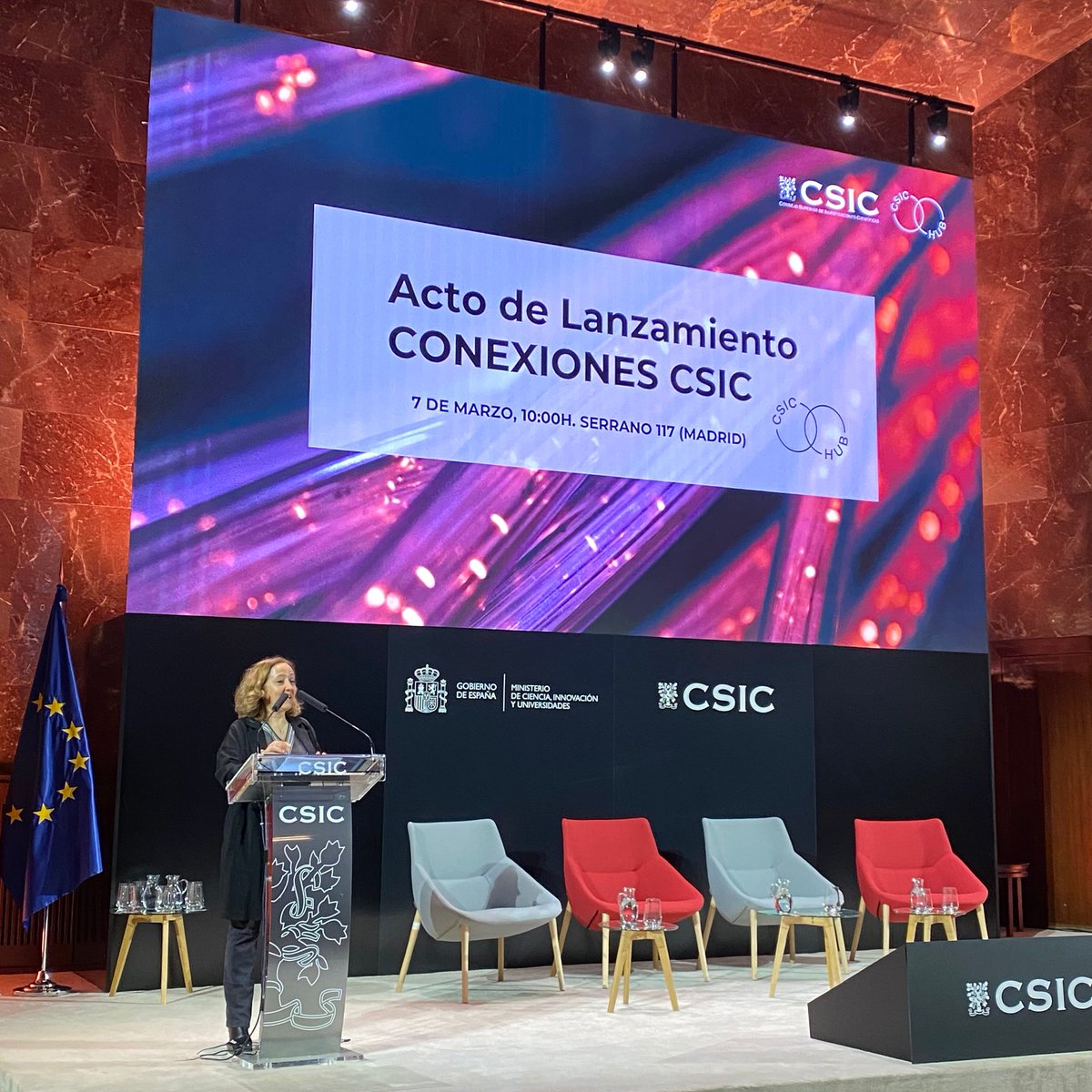 CSIC_VAACT's tweet image. ¿Quieres conocer el trabajo de las nuevas #Conexiones CSIC?
📹Accede a la retransmisión:
youtube.com/live/56MEPnOYm…