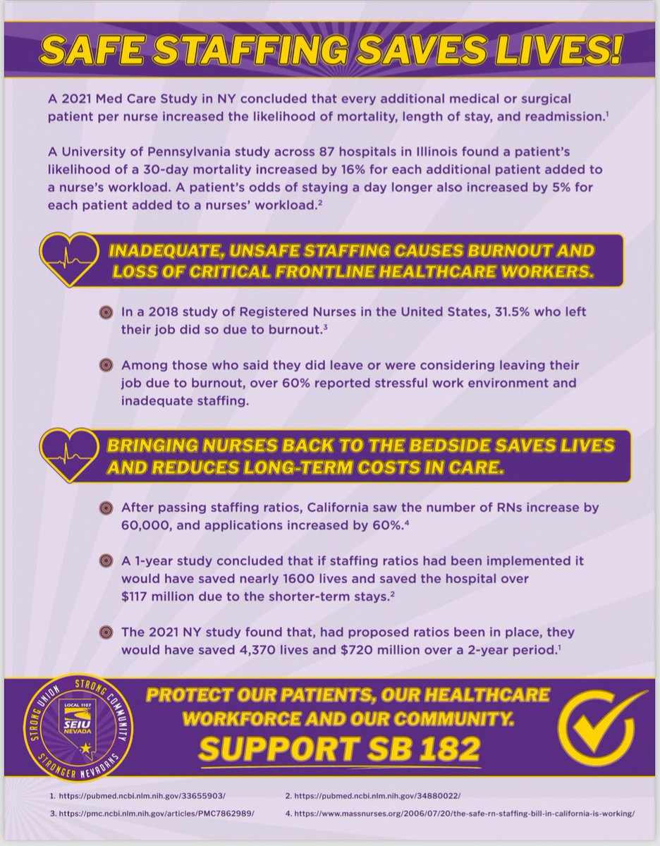 Our Executive Secretary-Treasurer Susie Martinez proudly testified in support of SB 182, a bill to improve patient safety and working conditions for healthcare workers!

SB 182 ensures safer nurse-to-patient ratios, saving lives and reducing long-term care costs. #UnionStrong