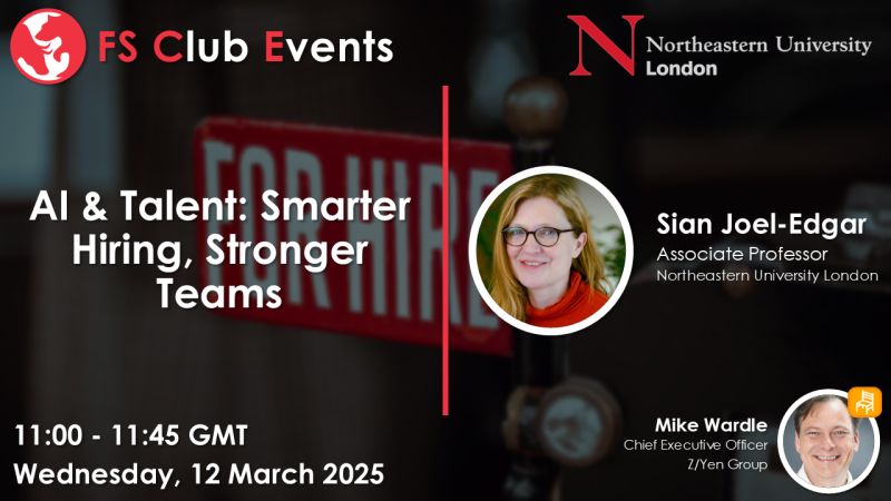 🤖 Explore how AI is transforming recruitment, employee engagement, and workforce development. Dr. Sian Joel-Edgar will share insights on predictive hiring, ethical AI use, and the future of human-AI collaboration in HR.
🔗shorturl.at/72lLb