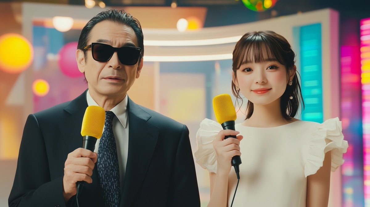 AIが作った音楽番組「ミュージック シテーション」
ゲスト：重音テト - パイラック
見てね↓↓↓↓
youtube.com/watch?v=PDZn1X…

#重音テトSV #AI #ボカロP #Mステ #DTM