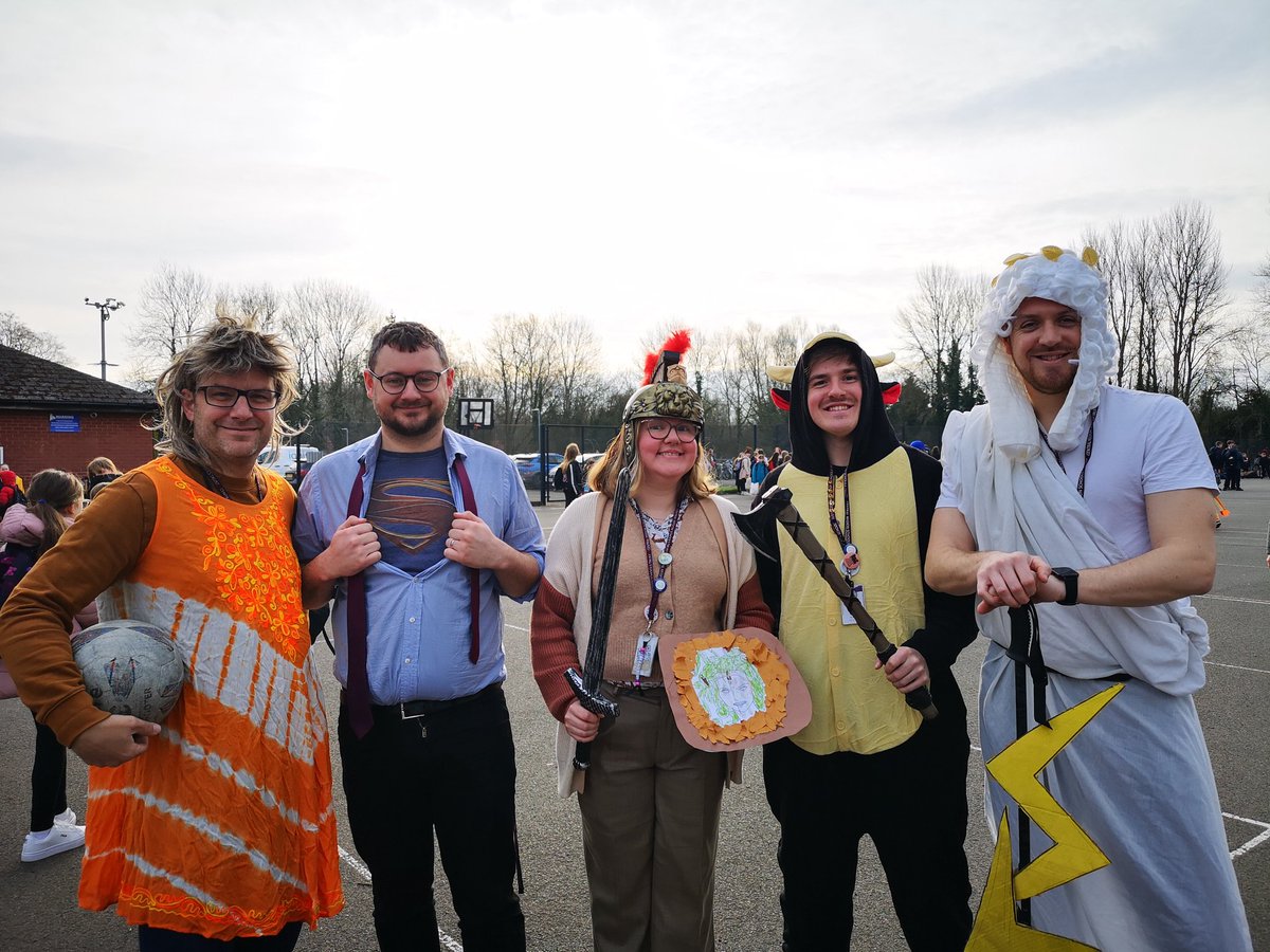 So many fabulous costumes to celebrate World Book Day today at Ipsley! The Year 5 team have put in the extra effort too.