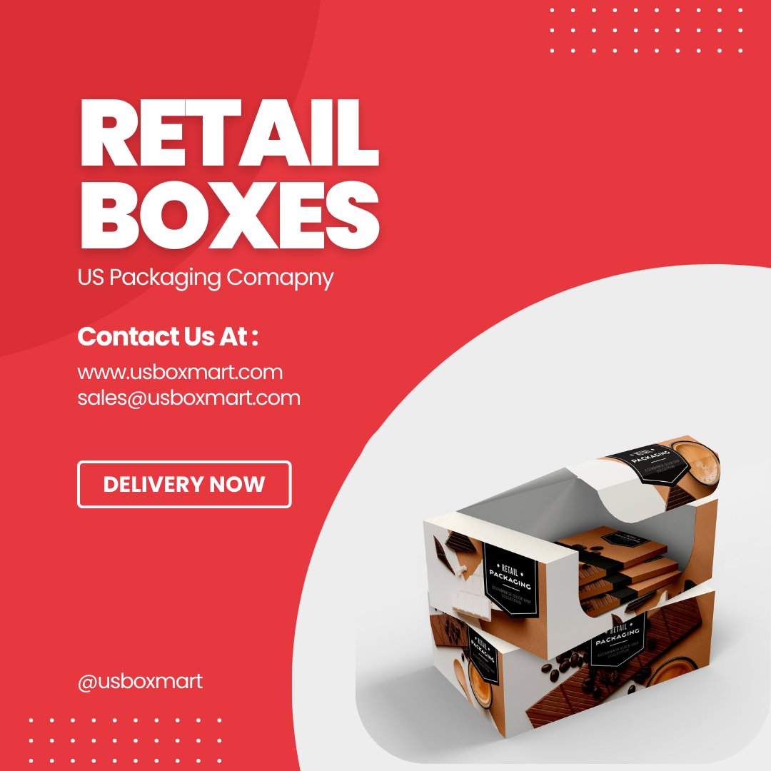 USBOXMART's tweet image. At USBoxMart, we offer a wide variety of high-quality retail packaging boxes perfect for all your product packaging needs! 
USBoxMart.com
#PackagingSolutions #RetailPackagingBoxes #RetailBoxes #CustomBoxes #EcoFriendlyPackaging #USBoxMart
